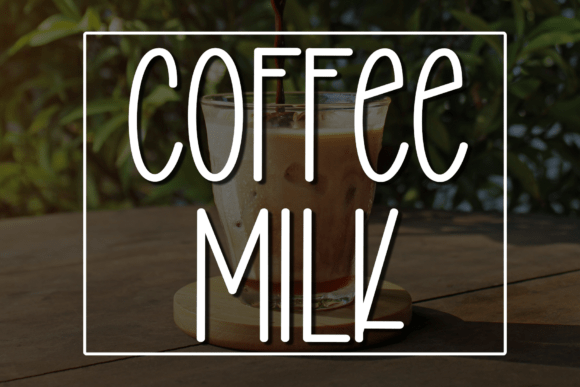 Coffee Milk: A Font with Modern Soul