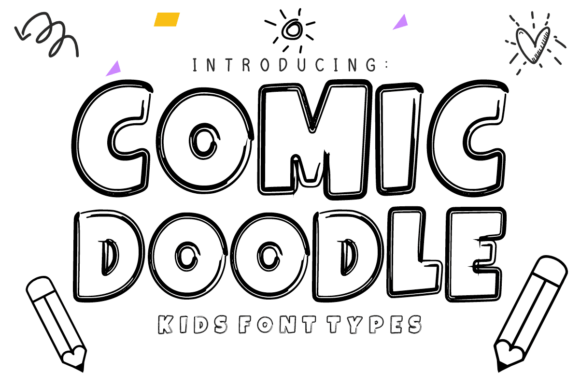 Comic Doodle: A Fun & Sketchy Kids Display Font