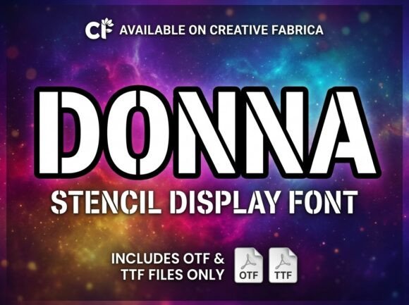 Discover the Bold Artistry of the Donna Font