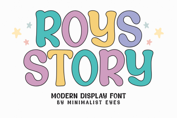 Discover the Whimsical Charm of Roys Story Font