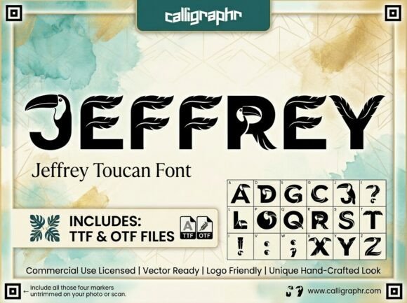 Jeffrey Font: A Tropical Beat for Your Branding