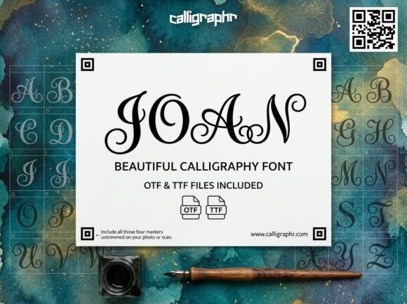 Joan: The Decorative Display Font for Bold Designs
