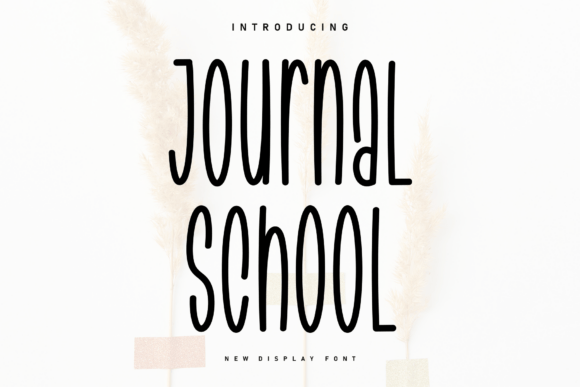 Journal School: A Font That Feels Like a Handwritten Note