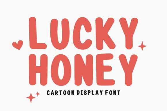 Lucky Honey: The Sweetest Display Font for Playful Designs