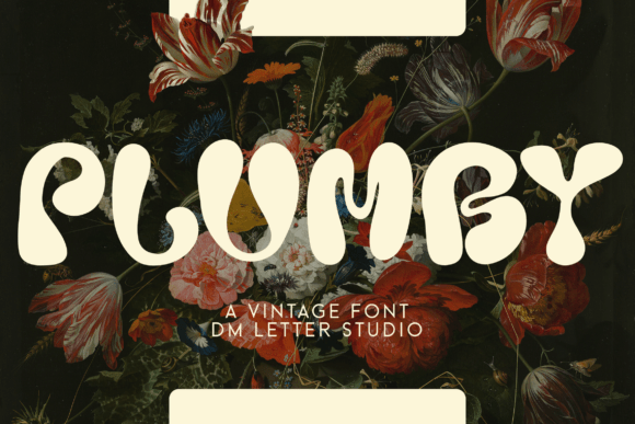 Meet Plumby: A Warm Retro Display Font