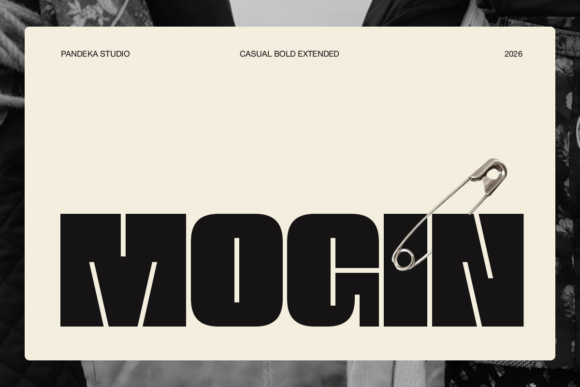 Mogin: A Bold Display Font for Modern Design