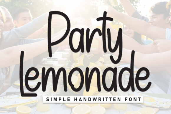 Party Lemonade: A Font Bursting with Joyful Charm