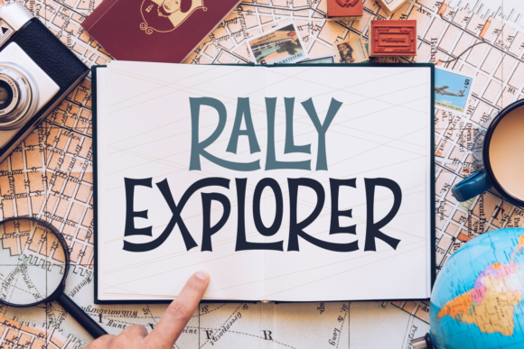 Rally Explorer: A Font with Adventure and Charm
