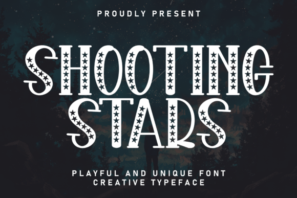 Shooting Stars: A Charming Handwritten Font for Your Designs