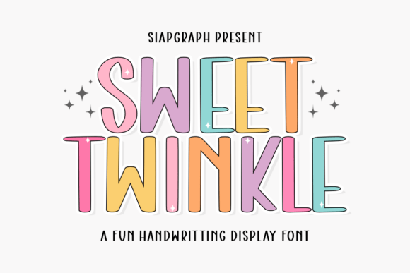 Sweet Twinkle: A Font That Shines with Personality