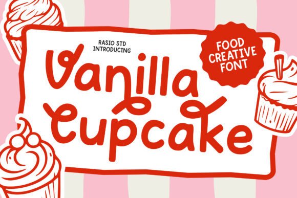 Vanilla Cupcake: A Sweet Handwritten Font for Creative Projects