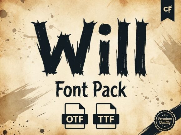 Will: A Stunning Decorative Display Font for Impactful Design